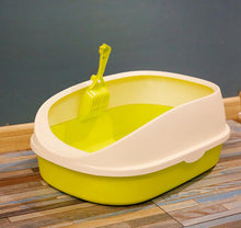 Load image into Gallery viewer, Pet Toilet Bedpan Anti Splash Cats Litter Box Cat Dog Tray with Scoop Large
