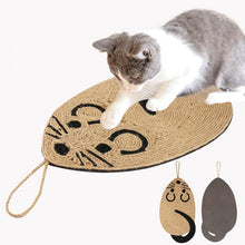 Load image into Gallery viewer, Sisal Pad Cat Scratching Mat Wall Hanging