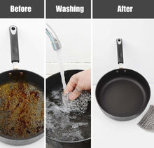 Load image into Gallery viewer, Kitchen Cleaner Chainmail Scrubber Stainless Steel