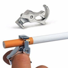 Load image into Gallery viewer, Cigarette Holder Metal Ring Finger Rack