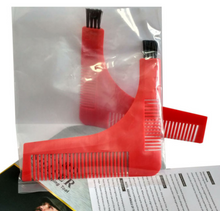 Load image into Gallery viewer, Men Beard Template Comb