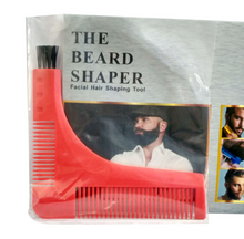 Load image into Gallery viewer, Men Beard Template Comb