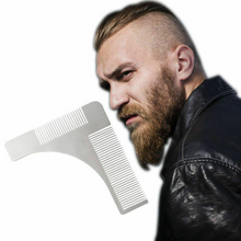 Load image into Gallery viewer, Men Beard Template Comb