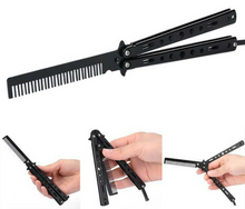 Load image into Gallery viewer, Butterfly Training Comb Knife Tool Metal Practice