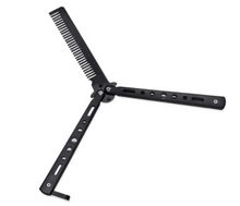 Load image into Gallery viewer, Butterfly Training Comb Knife Tool Metal Practice