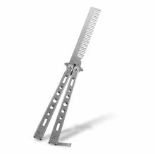 Load image into Gallery viewer, Comb-Butterfly-Silver