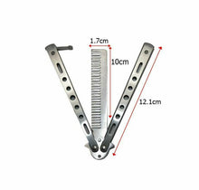 Load image into Gallery viewer, Comb-Butterfly-Silver