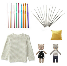 Load image into Gallery viewer, Crochet Hook Set Weaving Knitting Needles Craft Tool Set 22PCS