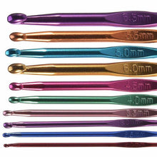 Load image into Gallery viewer, Crochet Hook Set Weaving Knitting Needles Craft Tool Set 22PCS