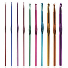 Load image into Gallery viewer, Crochet Hook Set Weaving Knitting Needles Craft Tool Set 22PCS