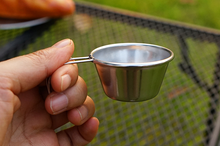 Load image into Gallery viewer, Stainless Steel Cup Picnic Portable 50ml 4Pcs