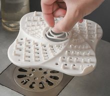 Load image into Gallery viewer, Bathroom Suction Cup Drain Cover Hair Stopper