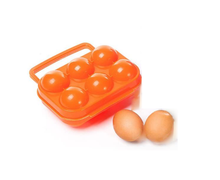 Load image into Gallery viewer, 6 Grid Egg Box Carrier Folding Carton Holder Outdoor BBQ Picnic Shockproof
