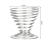 Load image into Gallery viewer, Beauty Powder Puff Display Stand Holder Sponge Organizer Drying Shelf Silver