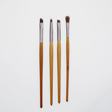 Load image into Gallery viewer, Foundation Eyebrow Eyeshadow Brush 4Pcs