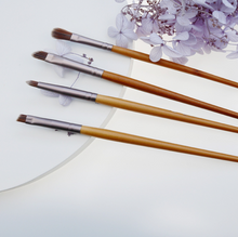 Load image into Gallery viewer, Foundation Eyebrow Eyeshadow Brush 4Pcs