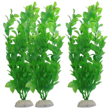 Load image into Gallery viewer, Ornament Aquarium Plants Decoration Plastic Water Grass Fake Plant 4 Plants