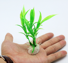 Load image into Gallery viewer, Ornament Aquarium Plants Decoration Plastic Water Grass Fake Plant 10Pcs