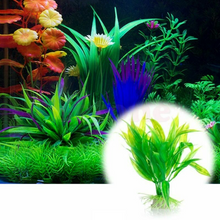 Load image into Gallery viewer, Artificial Fake Plastic Water Grass Plants For Fish Tank Aquarium Ornament Decor