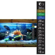 Load image into Gallery viewer, Fish Tank Aquarium Thermometer Sticker