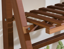 Load image into Gallery viewer, 3 Tier Outdoor Bamboo Rack Stand Display Flower Pot Shelf
