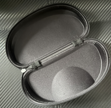 Load image into Gallery viewer, Sunglasses Glasses Frames Hard Case Black Hard Zipper Box Travel Pack Pouch