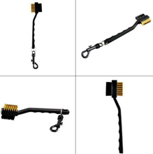 Load image into Gallery viewer, Double Sided Golf Club Brush Tool Kit Groove Cleaner Tool