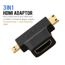 Load image into Gallery viewer, HDMI Adapter 3 in 1