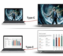 Load image into Gallery viewer, Type C to HDMI HDTV TV Cable Adapter For Samsung Galaxy S9 Note 9 MacBook