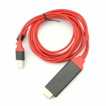 Load image into Gallery viewer, 8 Pin to HDMI Cable HD TV Adapter Cable For iPhone
