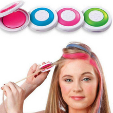 Load image into Gallery viewer, Hair Chalk Powder Temporary Bright Hair Color Dye