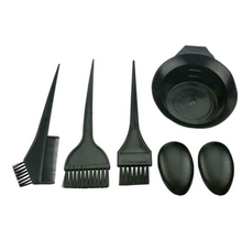 Load image into Gallery viewer, 5Pcs Hair Colouring Brush And Bowl Set Bleaching Dye Kit Salon Beauty Comb Tint