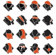 Load image into Gallery viewer, Face Mask Snood Scarf Unisex Black