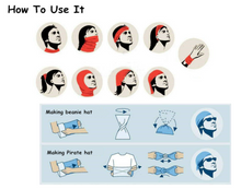 Load image into Gallery viewer, Cycling Riding Scarf Bandana Neck Tube Snood Half Face Mask