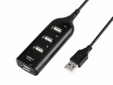 Load image into Gallery viewer, 4 Port USB 2.0 Hub USB Splitter Adapter