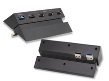 Load image into Gallery viewer, USB Hub 5 Ports Charger Splitter Expansion for PS4 Console