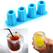 Load image into Gallery viewer, Ice Cube Shot Glass Freeze Mold Mould Maker Silicone Tray