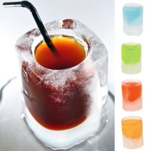 Load image into Gallery viewer, Ice Cube Shot Glass Freeze Mold Mould Maker Silicone Tray