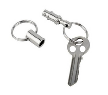 Load image into Gallery viewer, Detachable Pull Apart Quick Release Keychain Key Rings