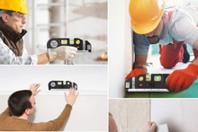 Load image into Gallery viewer, Magnetic Laser Spirit Level Multifunction Vertical Leveling Wall Measuring Tool