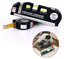 Load image into Gallery viewer, Magnetic Laser Spirit Level Multifunction Vertical Leveling Wall Measuring Tool
