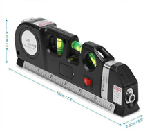 Load image into Gallery viewer, Magnetic Laser Spirit Level Multifunction Vertical Leveling Wall Measuring Tool