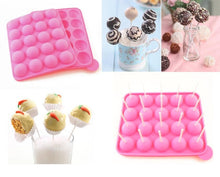 Load image into Gallery viewer, Cake Lollipop Baking Mould Set