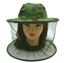 Load image into Gallery viewer, Mosquito Head Face Protector Net Hat Insect Bee Mesh Hat
