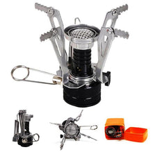Load image into Gallery viewer, Picnic Gas Burner Portable Backpack Camping Mini Stove Cooker
