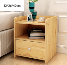 Load image into Gallery viewer, Bedside Table Cabinet Bedroom Furniture Storage Nightstand