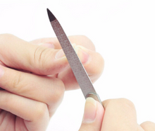 Load image into Gallery viewer, Nail File Buffer Stainless Steel