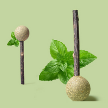 Load image into Gallery viewer, Cat Catnip Candy Teeth Cleaning Snack Mint Ball