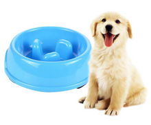 Load image into Gallery viewer, Pet Slow Feed Dog Bowl Pet Feeder