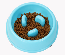 Load image into Gallery viewer, Pet Slow Feed Dog Bowl Pet Feeder